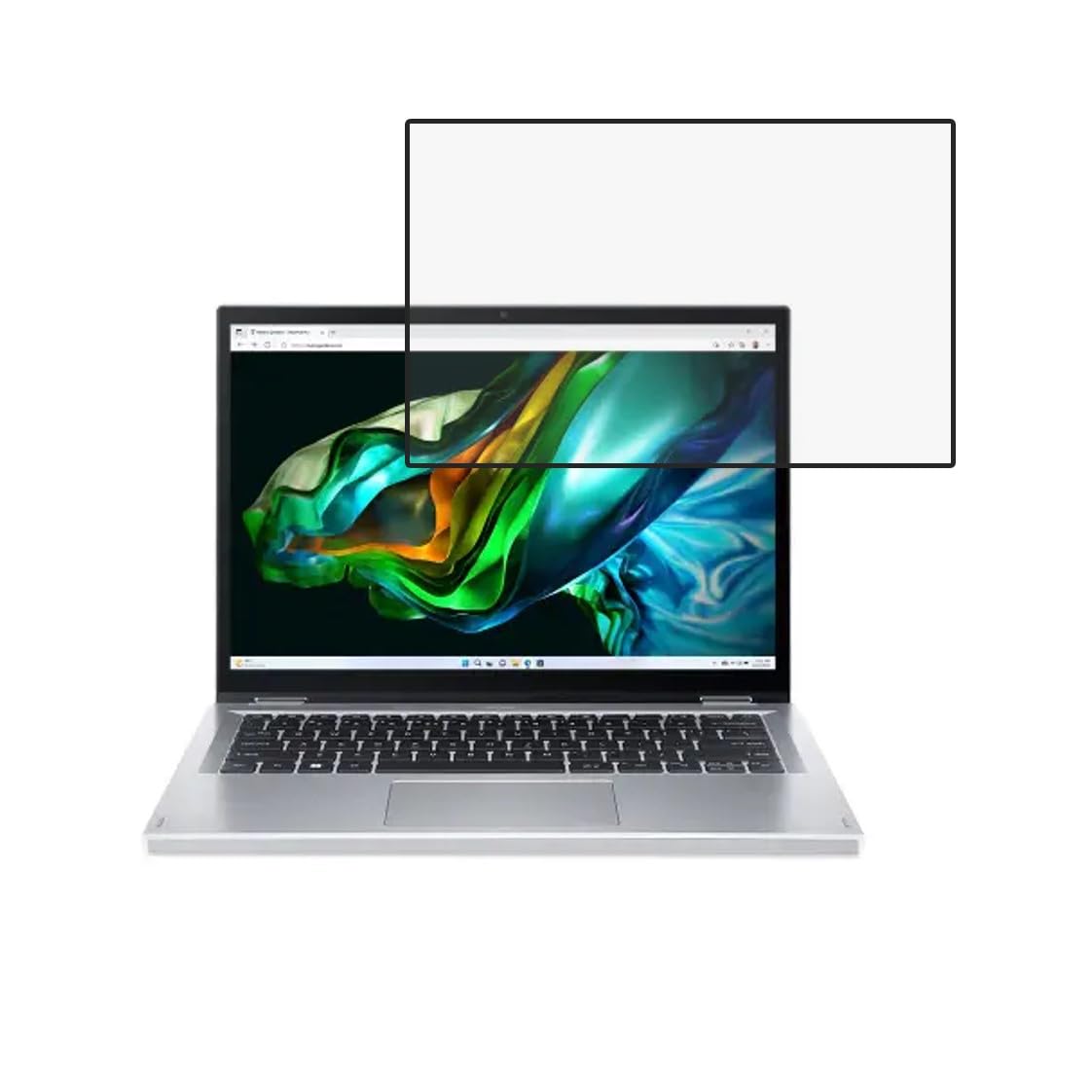 DVTECH® Laptop Screen Protector Compatible With Acer Aspire 3 Spin 14 Intel Core i3-N305(14 Inch) 9H Protective Ultra Clear (Flexible Screen Protector)