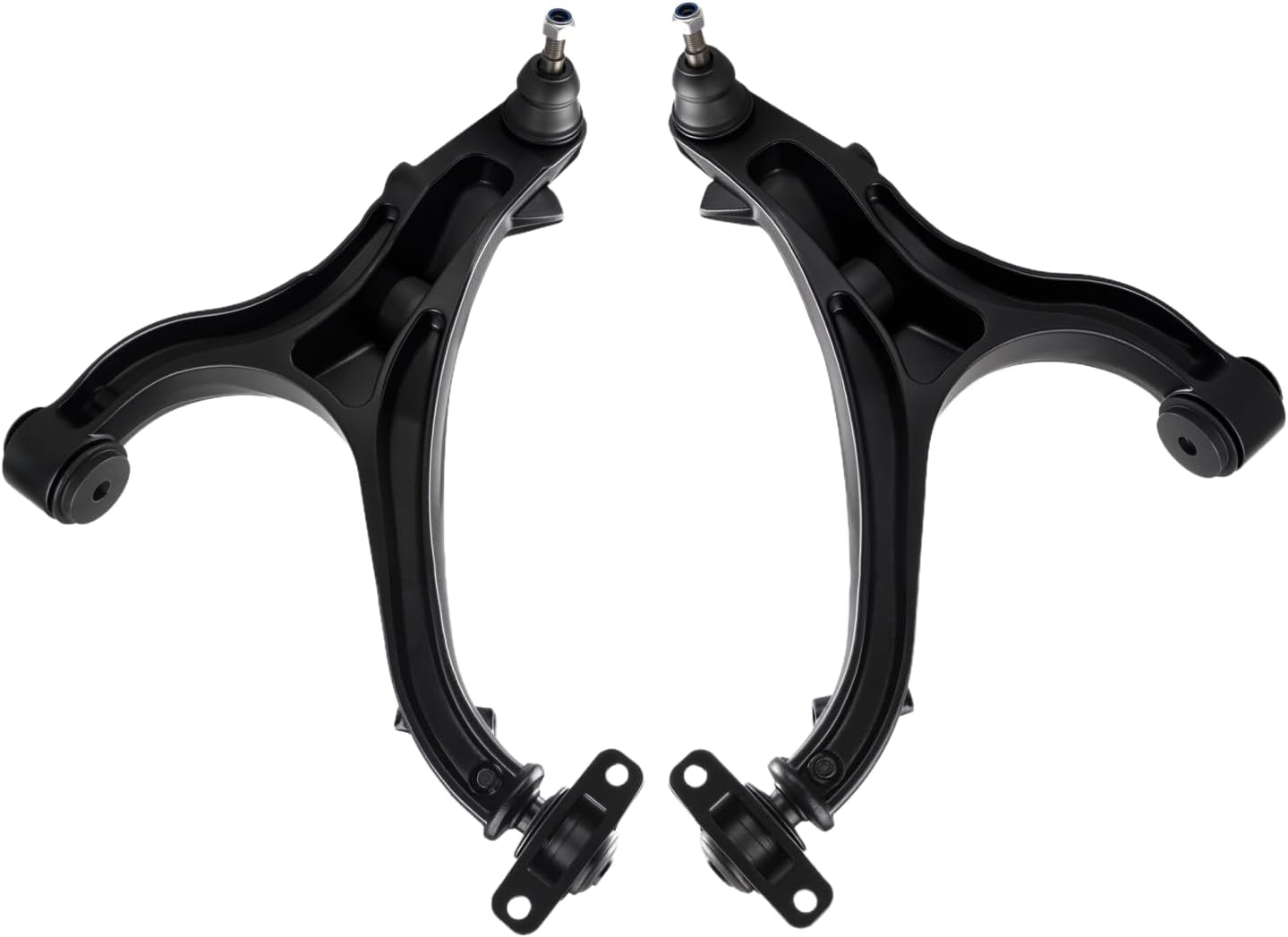 Front Lower Control Arm with Ball Joint Fit for Jeep Commander 2006-2010, Grand Cherokee 2005-2010 - 2 PCS Suspension Kit K621374 K621375