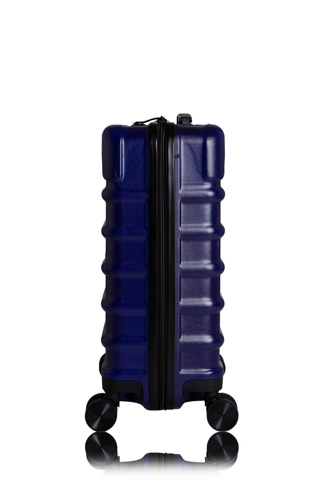 Bagaż kabinowy 55 x 38 x 20 cm walizka 50 cm w Ryanair Easyjet lekka twarda obudowa na 4 koła dzieci mały rozmiar ładowarka powerbank przygotowana niebieska od TOKYOTO Luggage (wózek i ładowarka)