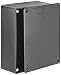 BUD Industries CU-3283 Plastic Style A Utility Box, 6-3/32" Length x 4-19/32" Width x 2-23/64" Height, Black Texture Finish