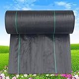 Strapazierfähiges Unkrautvlies Landschaftsvlies zur Unkrautbekämpfung im Garten in Gemüse- und Blumenbeeten