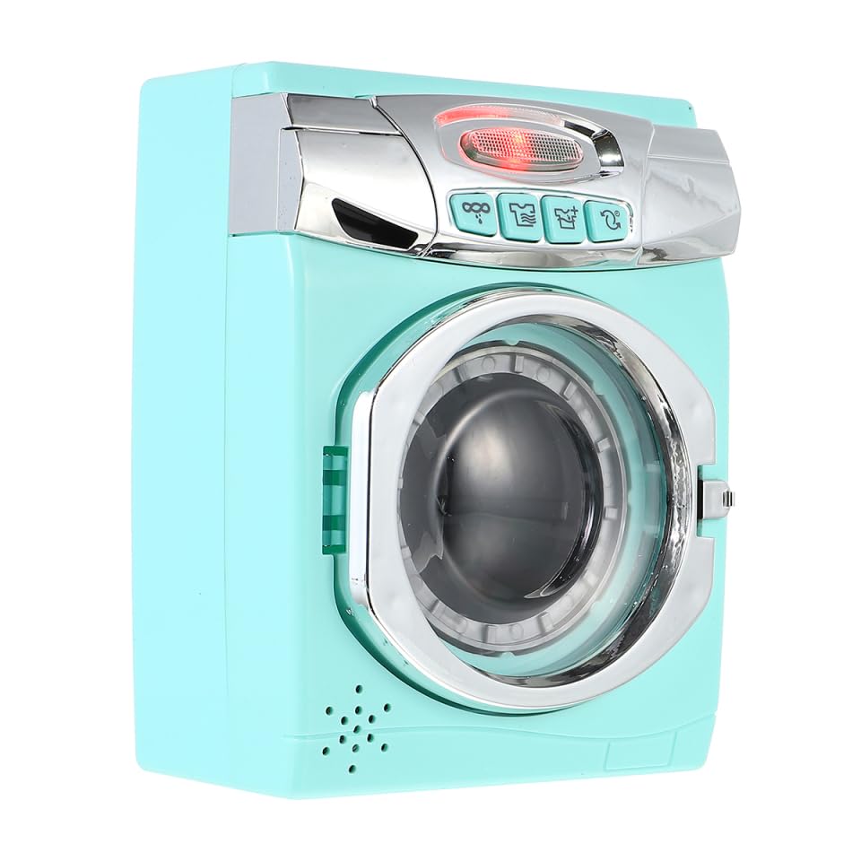 Alasum Pretend Play Washing Machine with Light and Sound Effects