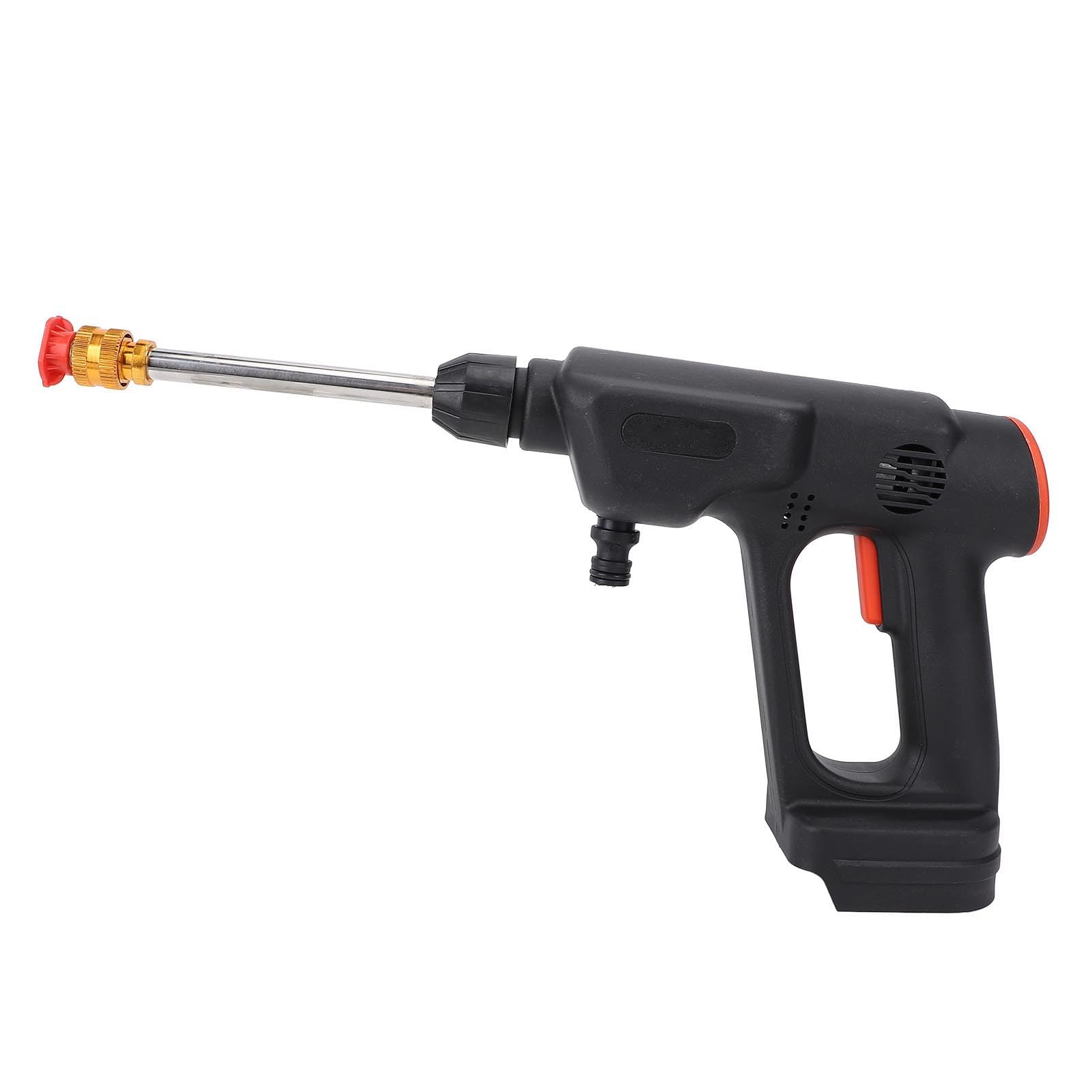 SEAFRONT Idropulitrice Senza Fili 900PSI Idropulitrice Portatile con Erogatore di Schiuma per Ugelli 6 in 1 Batteria 8888mAh per la Pulizia del Giardino Dell'auto (Spina europea)