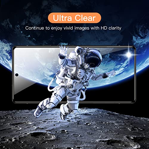 Image of JETech Tempered Glass Screen Protector Guard for Google Pixel 6a, Fingerprint Compatible, HD Clear, 3-Pack