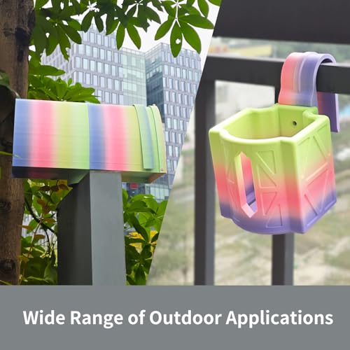 Image of Colored ASA Filament 1.75 + /- 0.02mm - UV /Rain /Heat Resistant Durable 3D Printer Filament, No Warping, Non Odor & Fumes - Perfect for Outdoor Functional Mechanical Parts, 1kg (2.2lbs) Spools