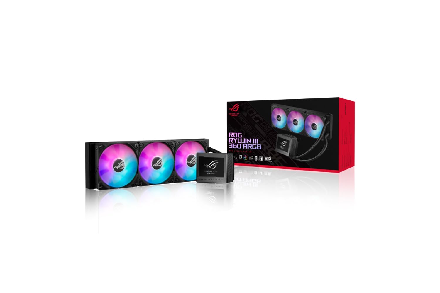 Asus - Kit Watercooling ROG RYUJIN III 360 ARGB noir
