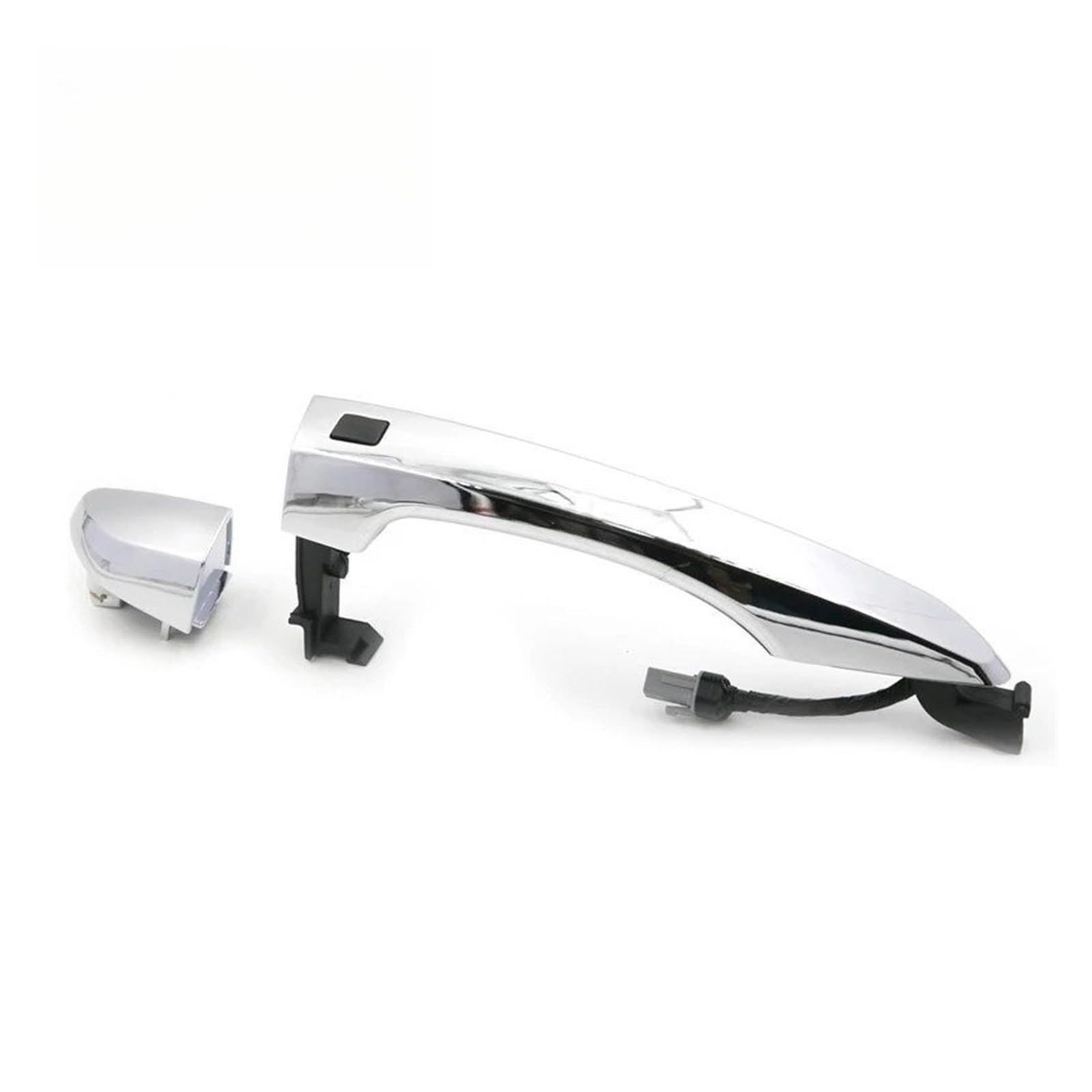 Pacsci Front Right Side Car Outer Door Handle For Hyundai For Tucson 2016-2020 82651D3710 83651D3010 Front Rear Left Right Chrome Exterior Door Handle Key Handle(Front Right Side)