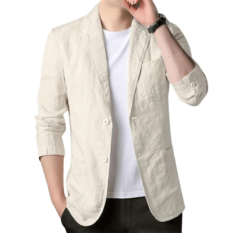 Blazer homme respirant pour terrasses et mariages d'été