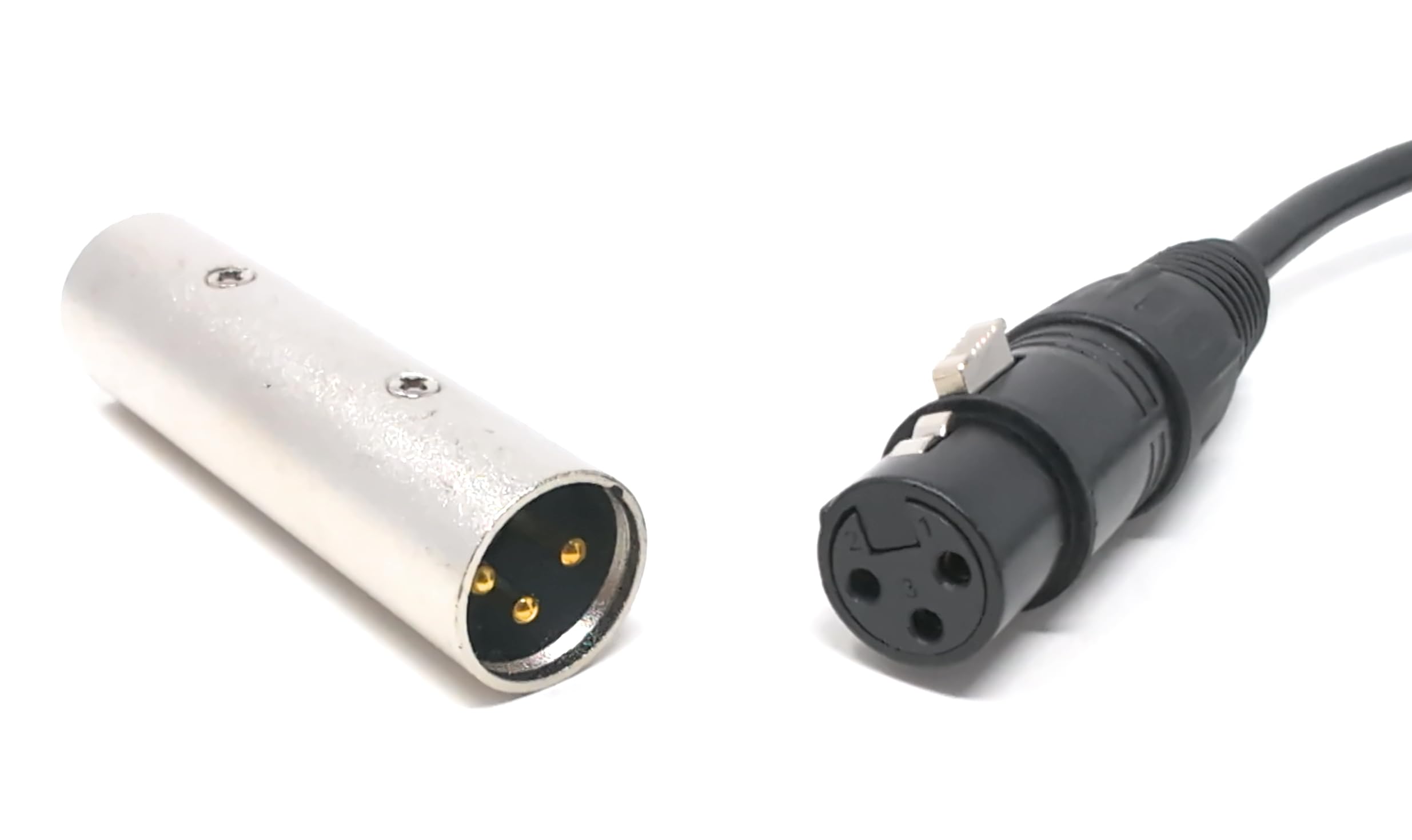 mCore XLR Male to Male Adapter, 3-Pin XLR Male to Male Connector with Gold-Plated Contacts for Microphones Mixers - Image 4