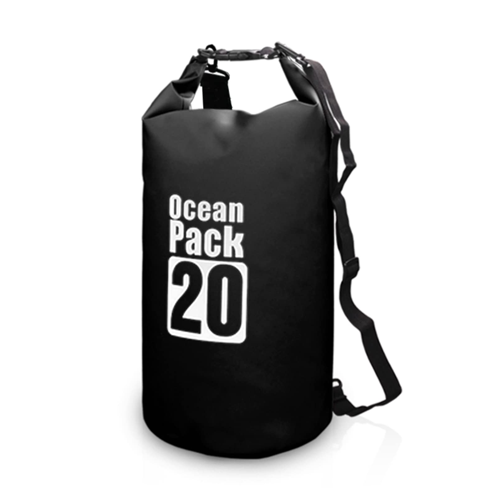 10L / 15L / 20L / 30L Outdoor Waterproof Dry Backpack Water Floating Bag Roll Top Sack for Kayaking Rafting Boating River Trekking