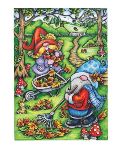 Creative Haven Gnome for the Holidays Coloring Book (Adult Coloring Books: Holidays & Celebrations) - Image 8