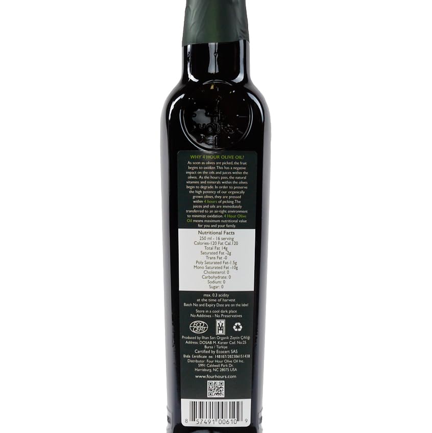 Aceite de oliva Four Hour 2 x 8.4 fl oz miniatura 2