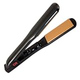 CHI Tourmaline Ceramic Flat Iron&comma; Hair Straightener For An Even & Smooth Finish&comma; 1 1&sol;2" Iron&comma; Onyx Black