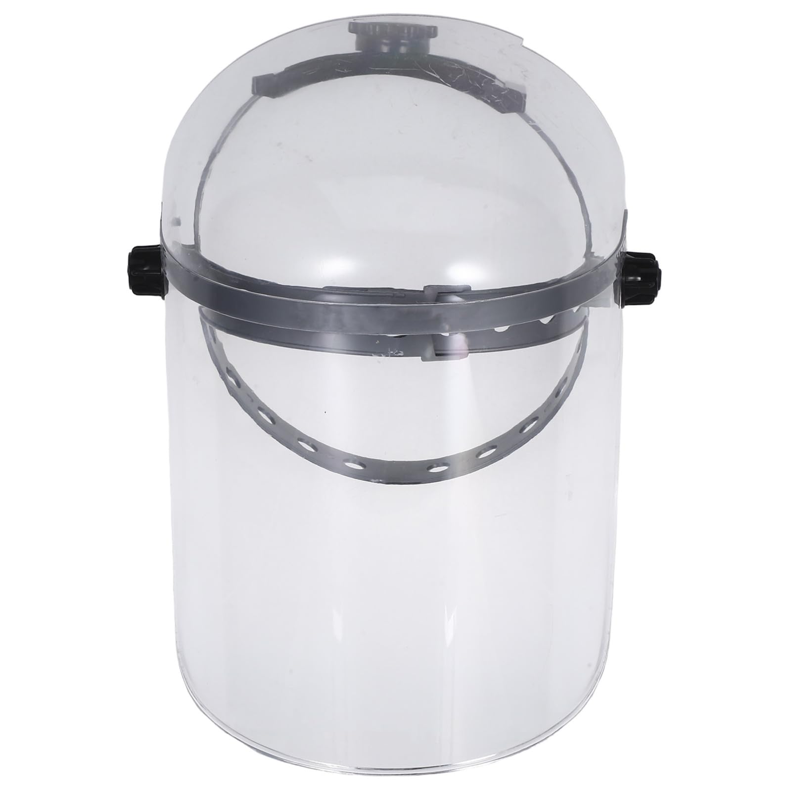 Visiera Protettiva Schermo Facciale in Pmma Resistente All'olio Trasparente Facile da Trasportare per Protezione da Polvere e Spruzzi Durante Corsa e Camminata