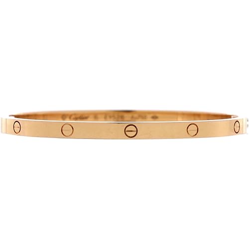 Cartier, Pre-Loved Love Bracelet 18K Rose Gold Small, Rose Gold
