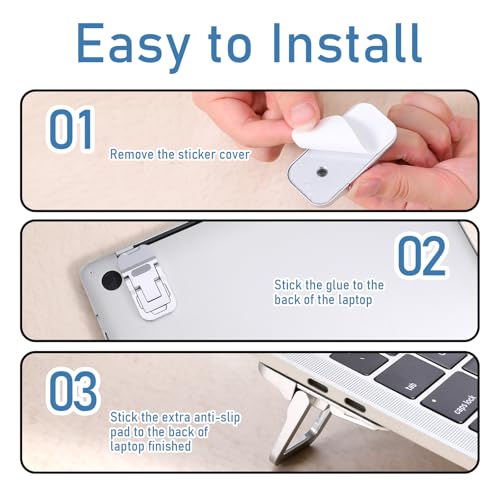 Rehausseur de clavier portable pliable Bewudy mini support double angle