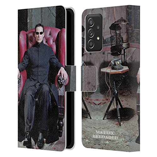 Étui en cuir Matrix Neo de Samsung A53 5G finition premium