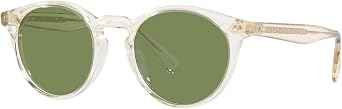 Oliver Peoples 0OV5459SU Romare Sun 1692O9 Pale Citrine/Jade Polarized Unisex Sunglasses