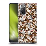 Head Case Designs Offizielle Looney Tunes Tasmanian Teufel Muster Soft Gel Handyhülle Hülle Huelle kompatibel mit Samsung Galaxy Note20 / 5G