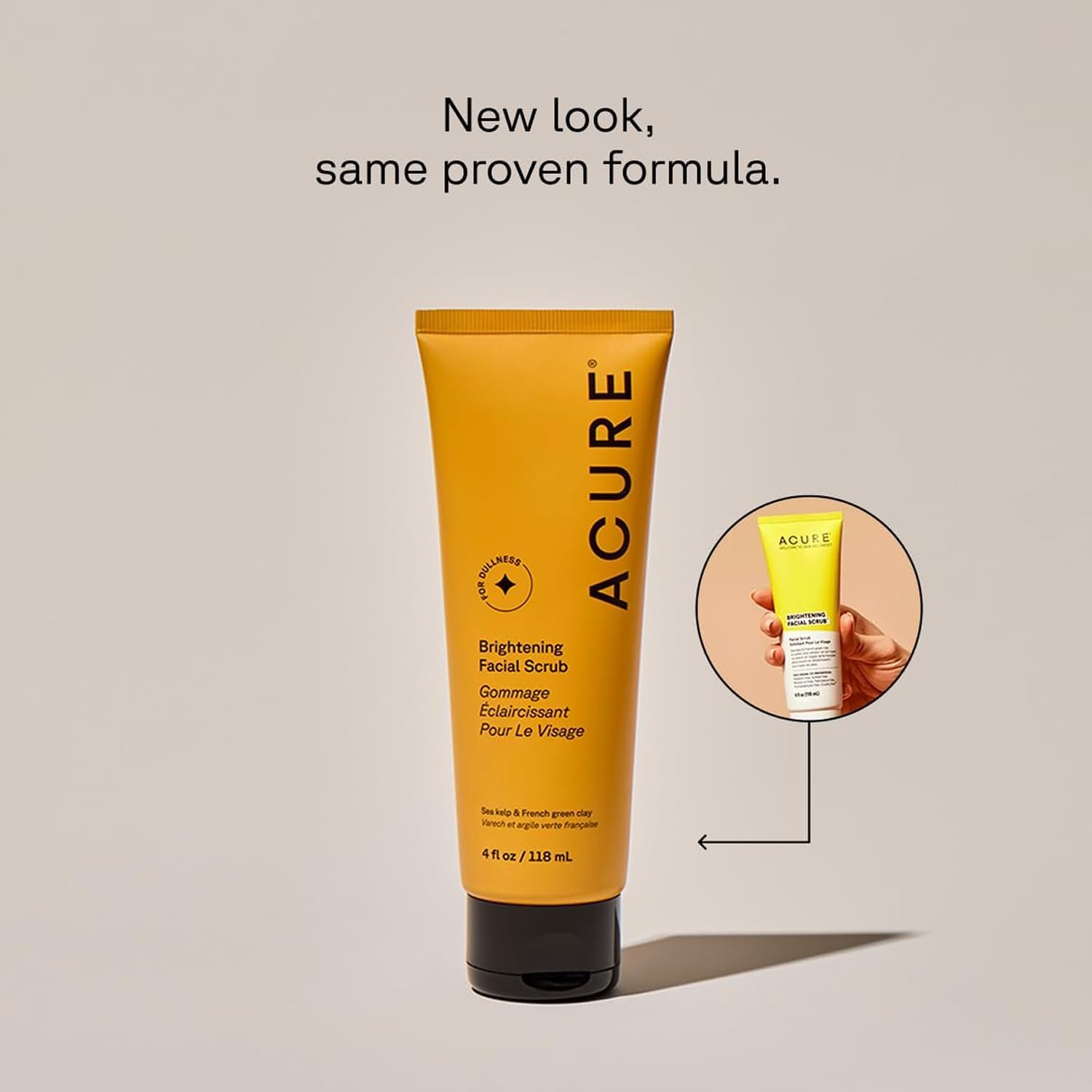 ACURE Rozjaśniający Peeling Do Twarzy 118ml