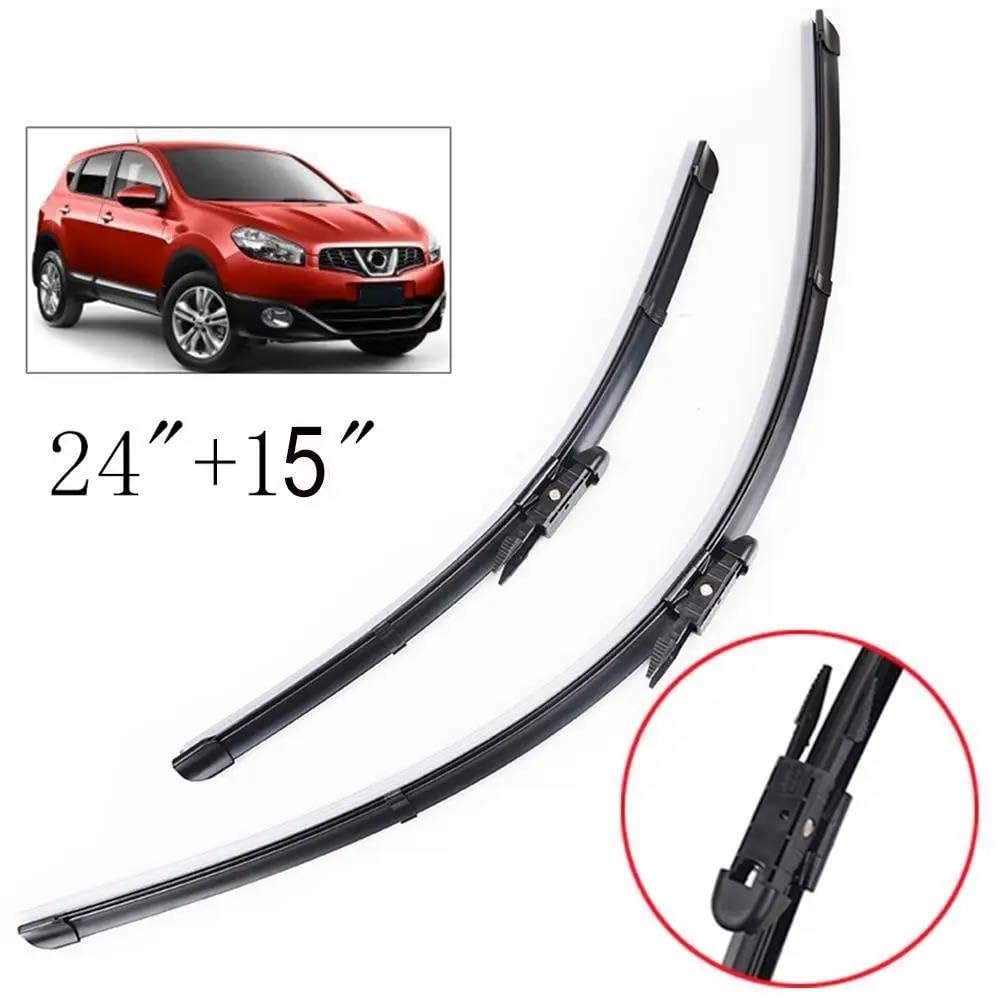 Spazzole Ricambio Tergicristalli Per Nissan Per Qashqai Per J10 Montaggio Esatto 2006-2013 Spazzole Tergicristallo Anteriori Spazzole Tergicristallo Auto Spazzola Auto Spazzole Tergicristallo