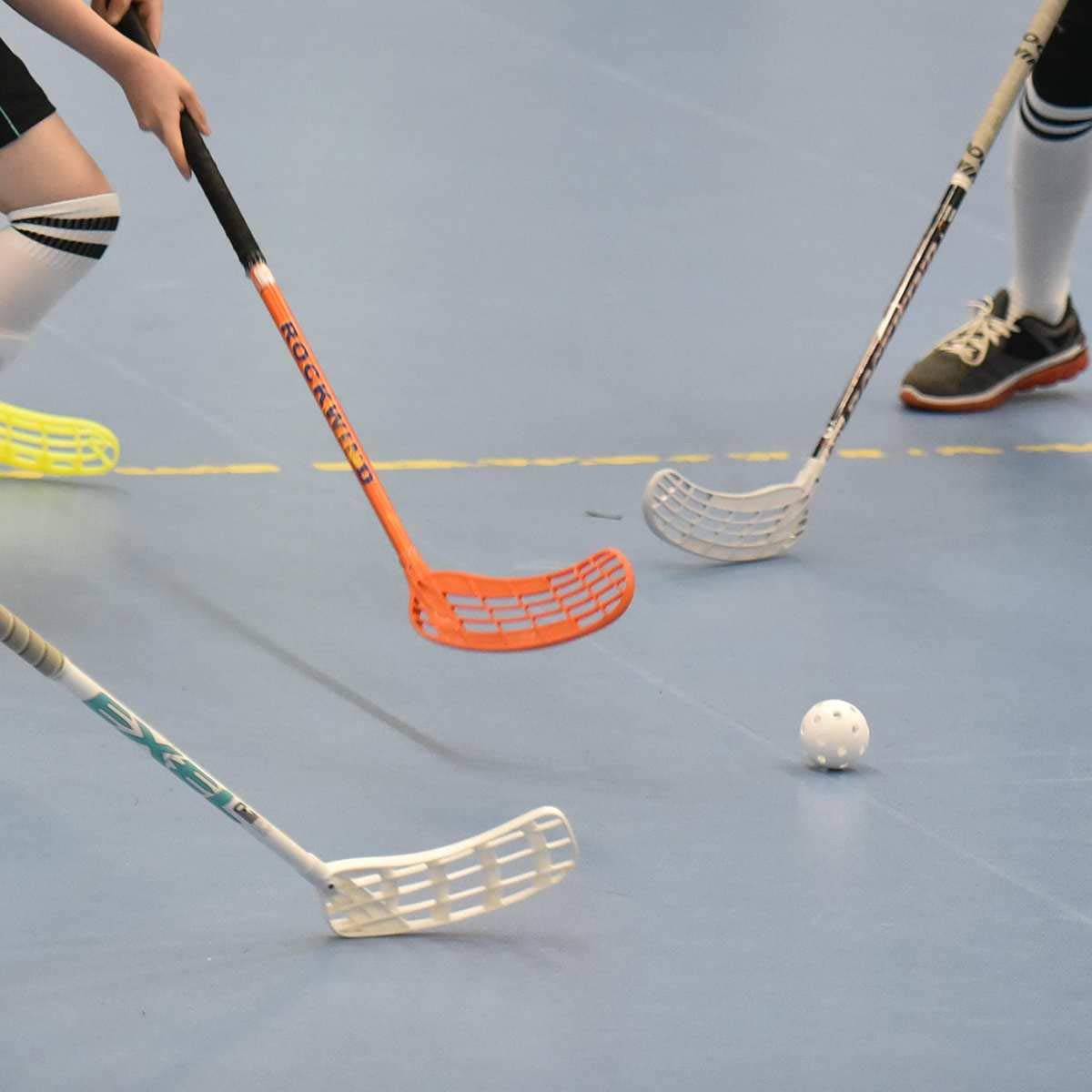KINGDUO 72mm 26-Hole PVC Plastic Floorball Training Ball