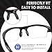 BLAZERBUCK Replacement Nose Pads Nose Piece for Oakley Half Jacket 2.0 OO9144/Half Jacket 2.0 XL OO9154 Sunglasses - Black