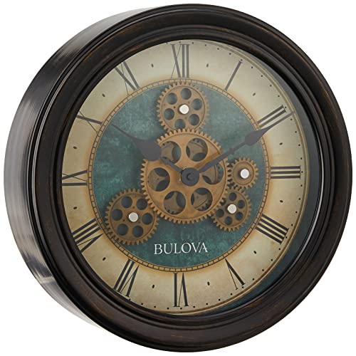 12.8 Industrial Gear Motion Wall Clock
