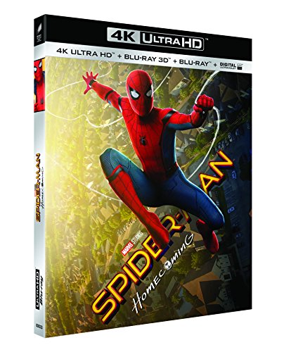 SPIDER-MAN : HOMECOMING - UHD + BD 3D + BD (UV) [4K Ultra-HD + Blu-ray 3D + Blu-ray + Digital UltraViolet]