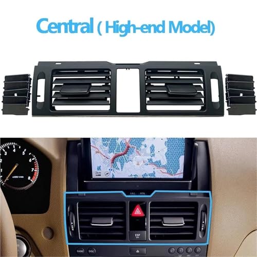 Grille de ventilation centrale Mercedes Classe C W204 2007-2011
