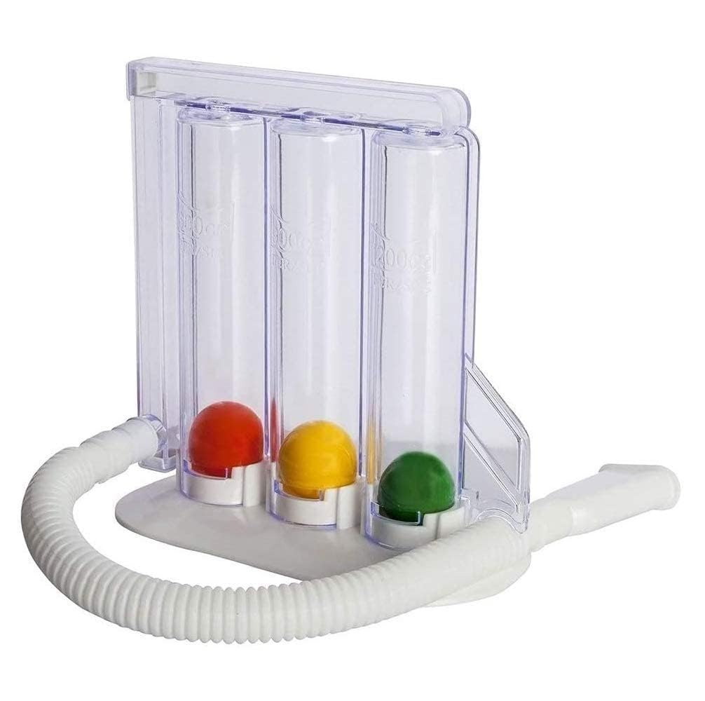 WROXTY 3 Ball Spirometer, Lung Exerciser, Respiratory Exerciser, Breathing Exercise, Respirometer, Breath Measurement System & Deep Breathing Lung Exerciser | Washable, Hygienic & Detachable-picture-17