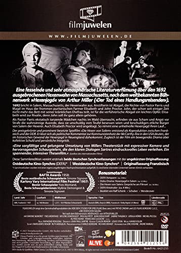 Die Hexen von Salem Hexenjagd DVD noche de cine clasico aleman 3