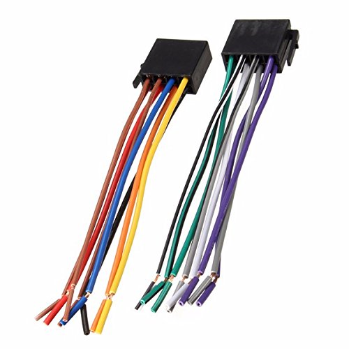 Aftermarket Radio Install Dash Wire Adapter Standard Female Wiring Harness Plug