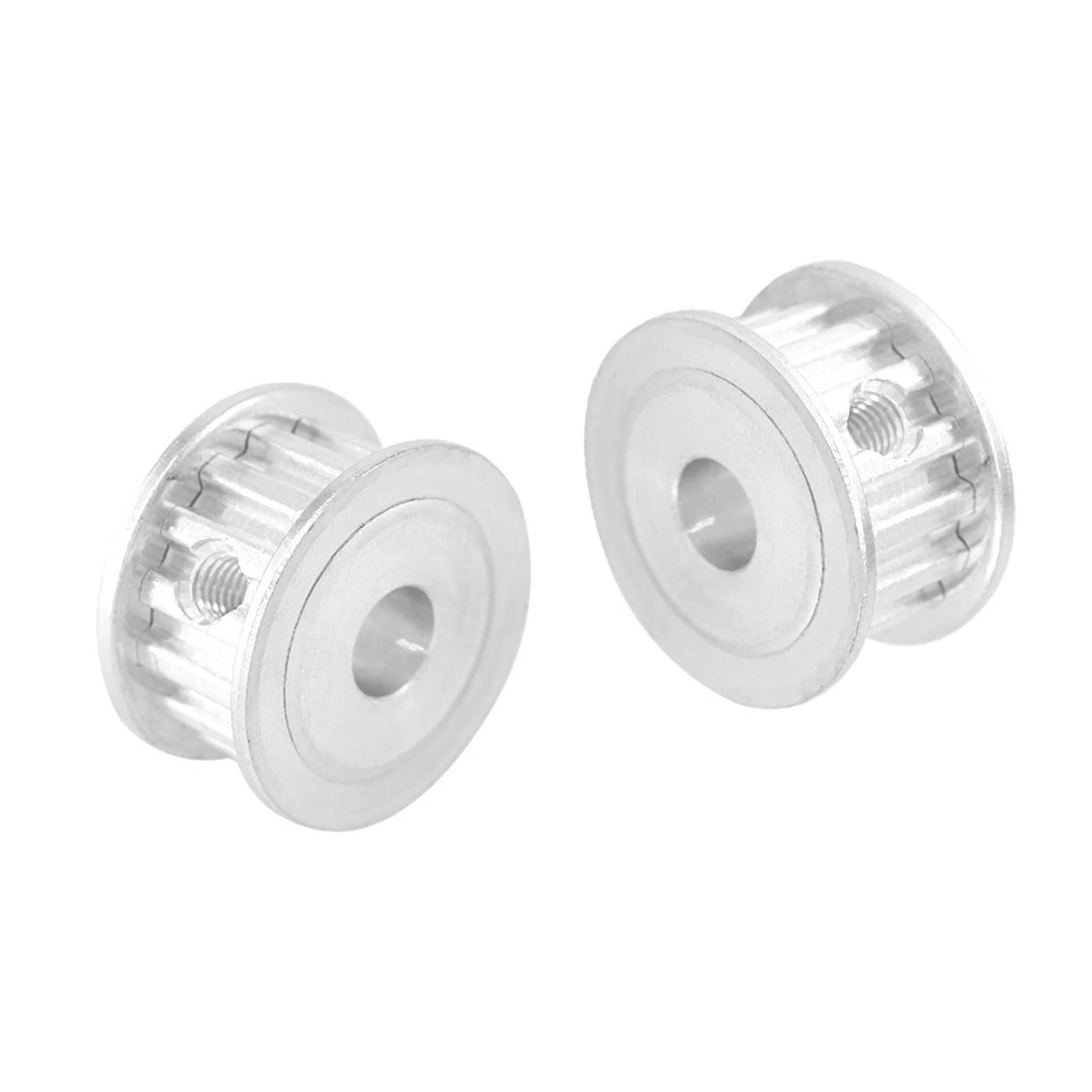 WHJPOW 2pcs XL 16T Timing Pulleys, Inner Bore 5/6/6.35/8/10/12/14/15/16mm Aluminium Pulley Wheel 11mm Belt Width Stepper Motor Pulley (Size : 12mm)