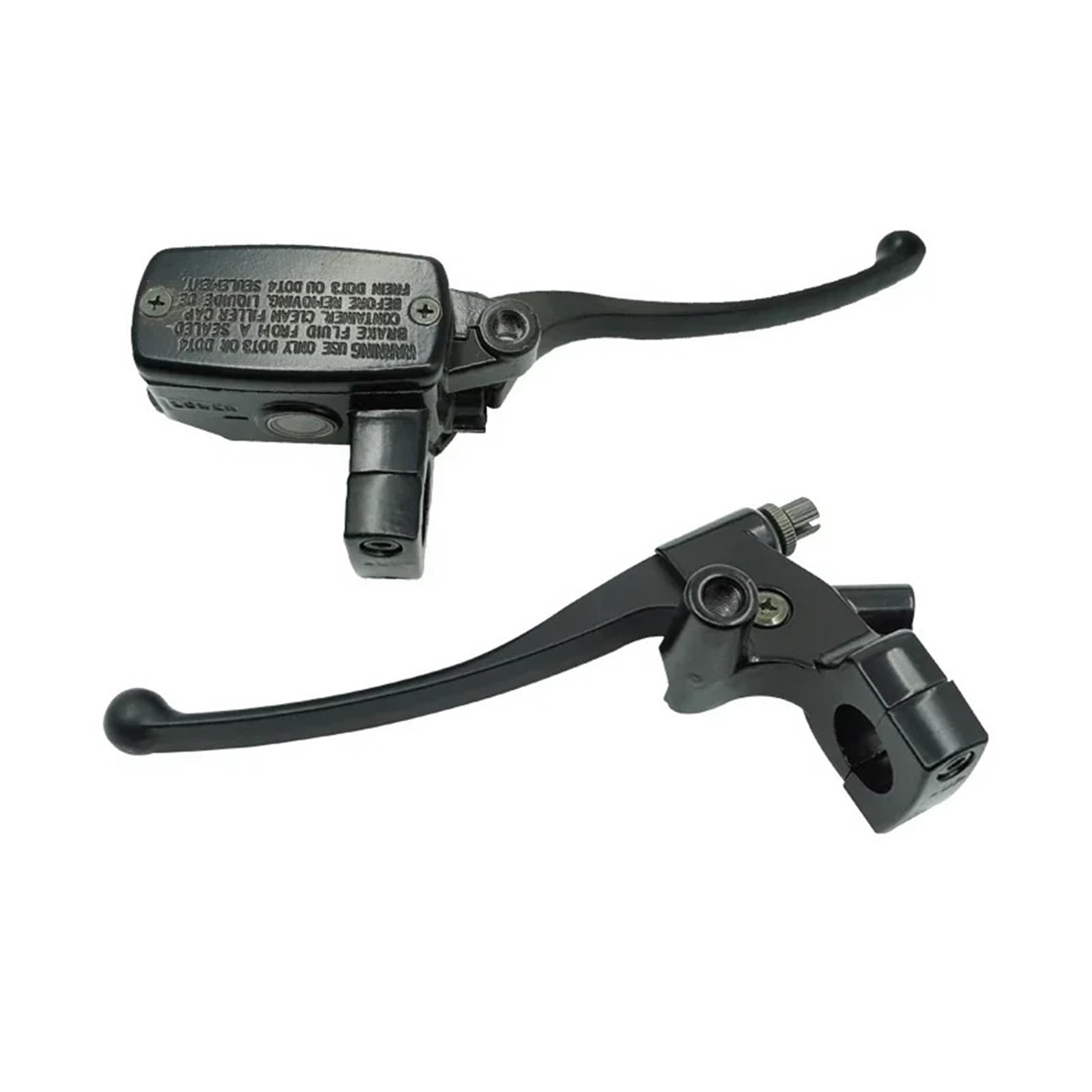 Hiverni Motorcycle Brake Lever Universal Motorcycle Brake Clutch Master Cylinder Hydraulic Pump with Lever