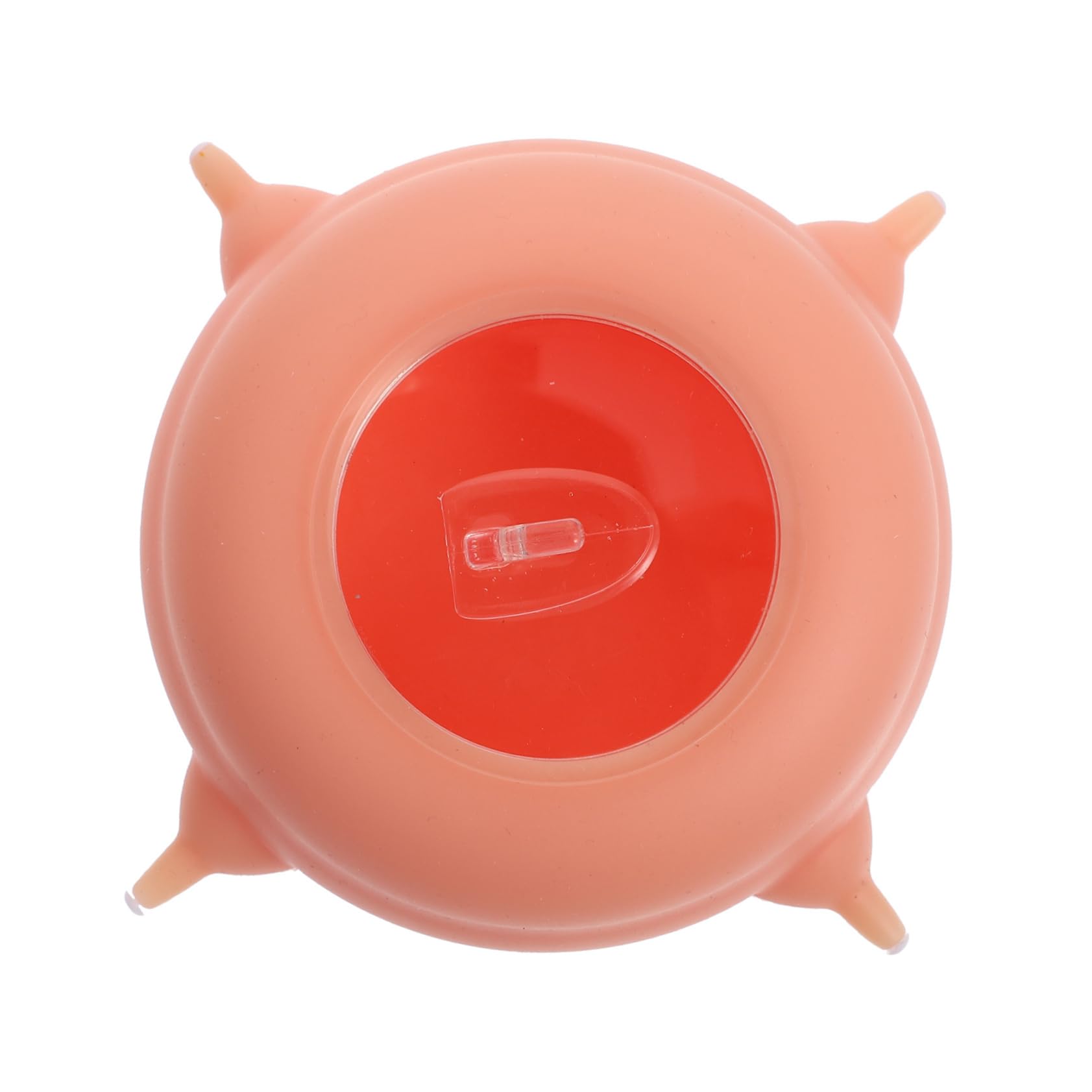 Happyyami Comedero para Mascotas Recién Nacidas Herramienta de Alimentación de Silicona Rosa Resistencia a Alta Temperatura para Gatitos Adecuado para Entrenamiento y Cuidado