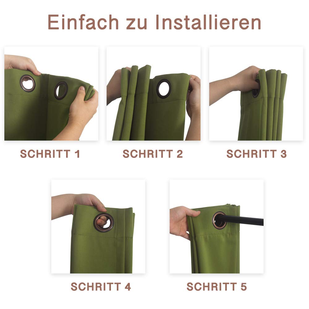 Verdunklungsvorhänge Mit Ösen - Krone Totenkopf Rose Design 245x145 Cm Blickdicht