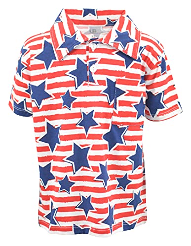 Image of Unique Baby Short Sleeve Collared Boys Polo Shirt, Toddler Kids Polo Shirts
