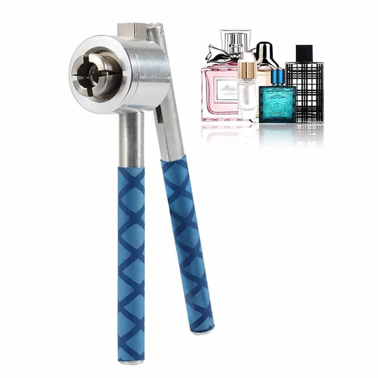 LJYKBFL Vial Crimper Tool, Manual 13mm 15mm 18mm 20mm Flip Off Bottle Cap Sealing for Perfume Vials, 1PCS Crimping Tool for Sealing Bottles