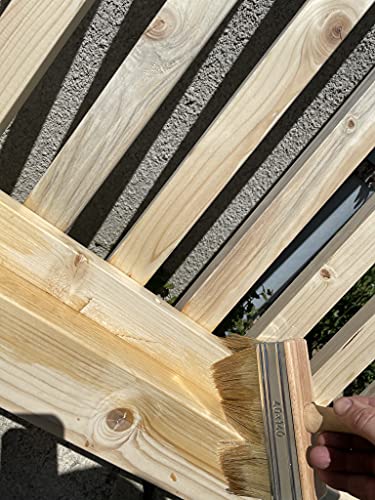 Tapezierbürste, natürlicher Malerpinsel, Malerbürste, Zaunpinsel, Natural Bristle Hair, 30x110