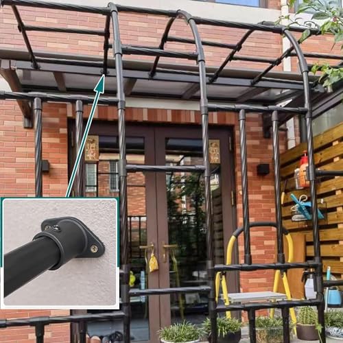 Support pour plantes arche demi-mur extérieur jardin intérieur