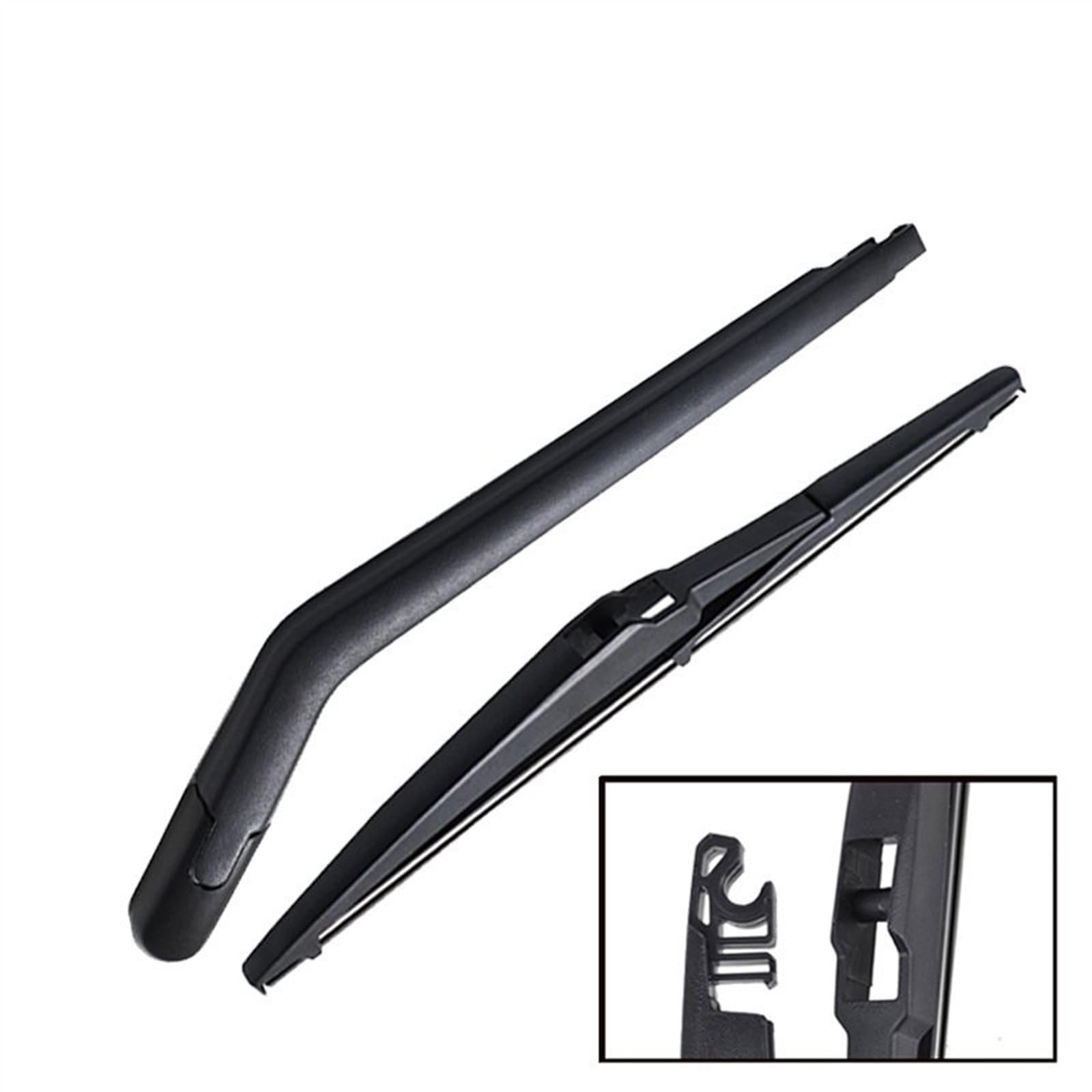 14 "Spazzola Tergicristallo Posteriore + Braccio Set Kit per T&oyota per Corolla Hatchback E12 2002 2003 2004 2005 2006 2007 Parabrezza Lunotto Posteriore Tergicristallo