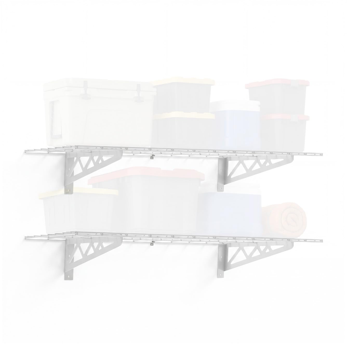 Amazon.com: SafeRacks Wall Shelves - 2 Pk 18