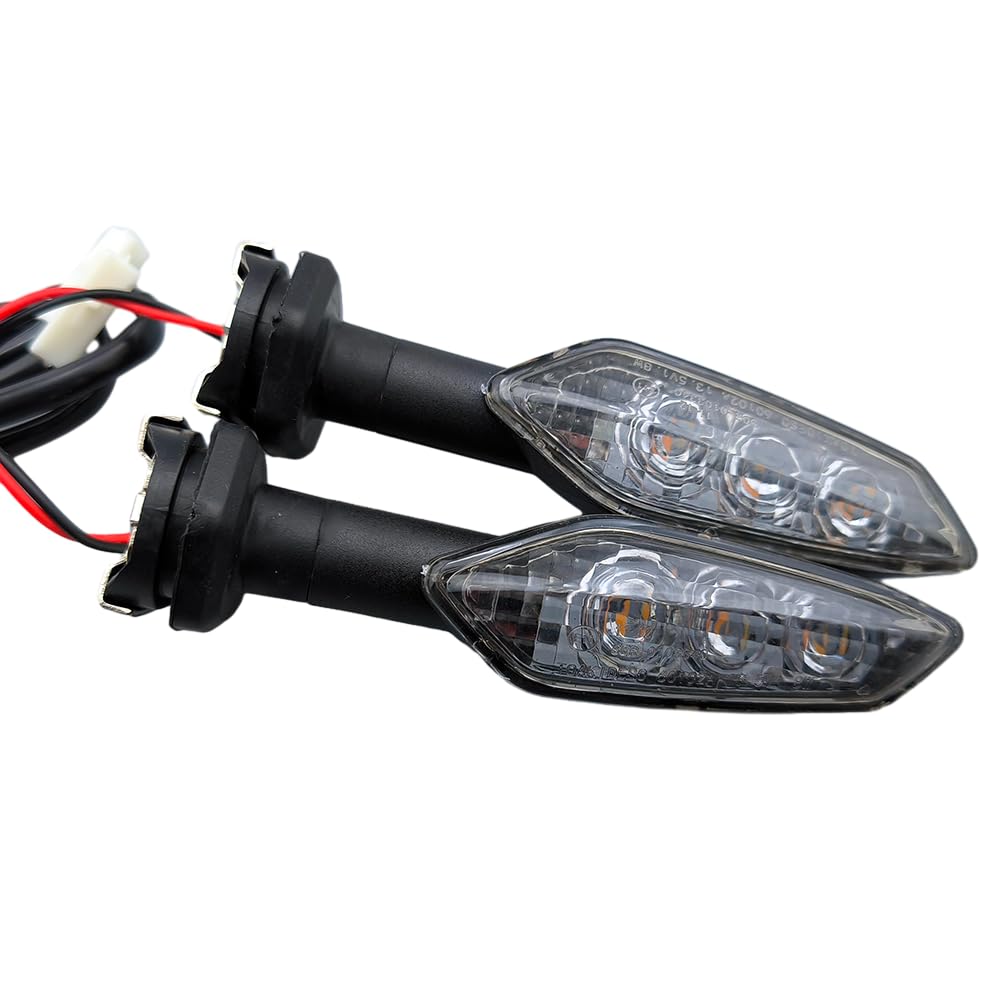 Kierunkowskaz światła LED do Kawasaki ER6N KLR650 Z1000 ZRX1200R ZH2 Versys 650 1000 NINJA 125 250 motocykl przedni lub tylny migacz 1 para