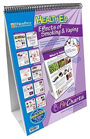 NewPath Learning Effects Of Smoking & Vaping Pinnwandtafel Set – 6 Laminierte Charts 30,5x45,7 Cm Für Den Unterricht