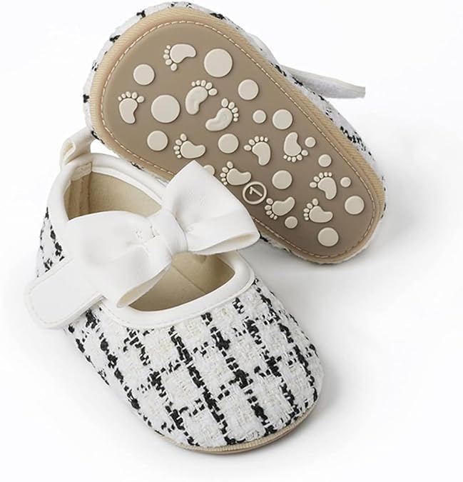 Baby Girl Dress Shoes Mary Jane Princess Shoes Anti-Slip Soft Sole4