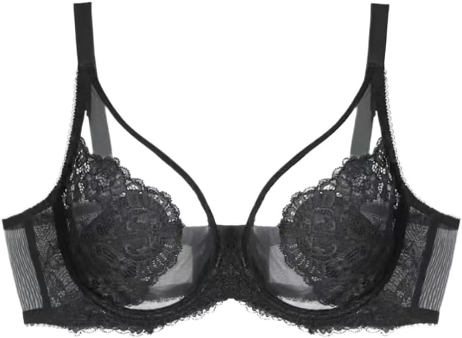 Underwear for Women in Summer, Thin Design, Large Chest, Gathered Full Cup, Gathered Accessory Breasts, Anti Sagging