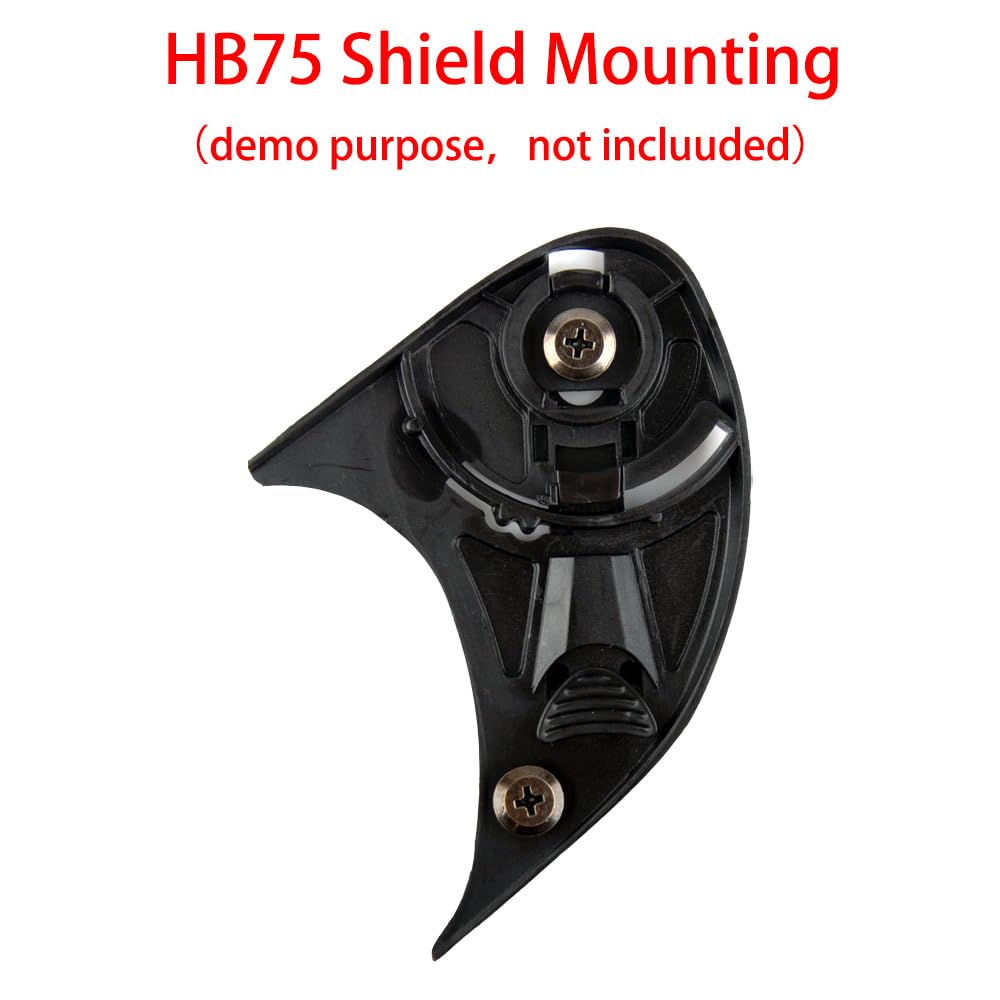 1Storm Motorcycle Bike Full Face Helmet Shield: Model HB75 Tinted Visor