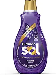 Girando Sol Limpador Perfumado Suave Magia 500Ml Higienizador Multiuso Perfumado Lilás Perfumação Prolongada Para Banheiro Fritura E Pet