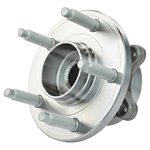 Image of TRQ Front and Rear Wheel Bearing and Hub Assembly Set 4 Piece
